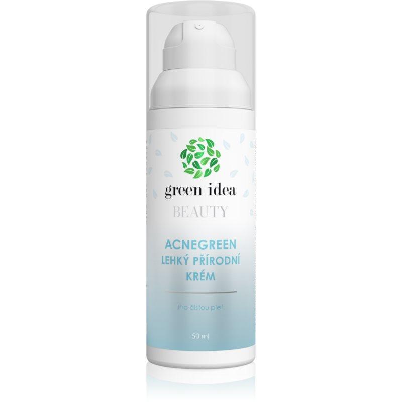 Green Idea Beauty Acnegreen lehký krém pro čistou a zdravou pleť 50 ml