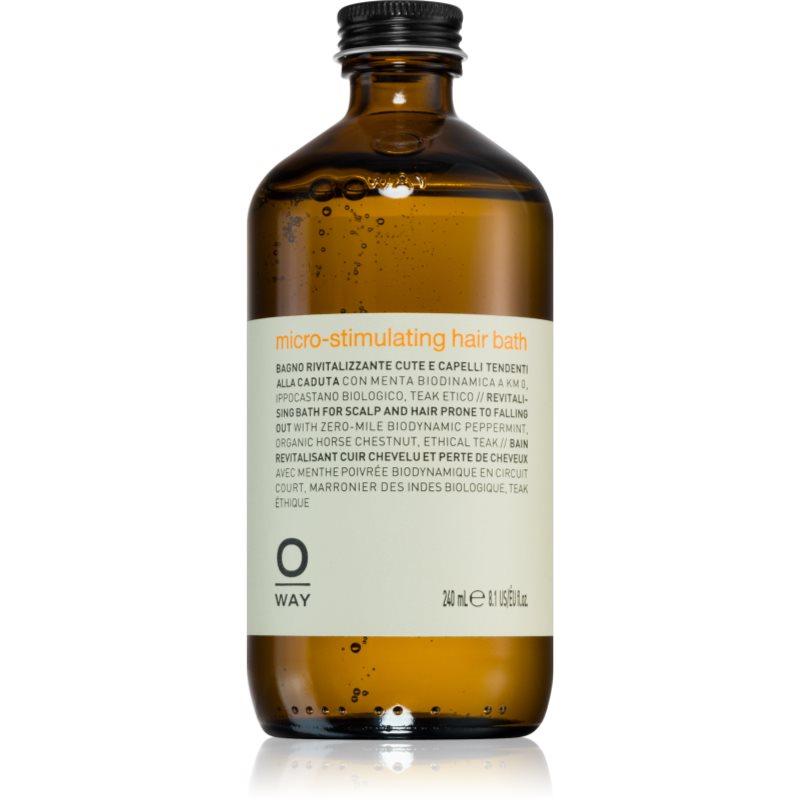 Oway Micro-Stimulating Hair Bath šampon proti vypadávání vlasů 240 ml