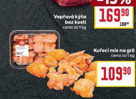 Kuřecí mix na gril cena za 1 kg 