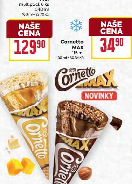 Cornetto MAX 115 ml  