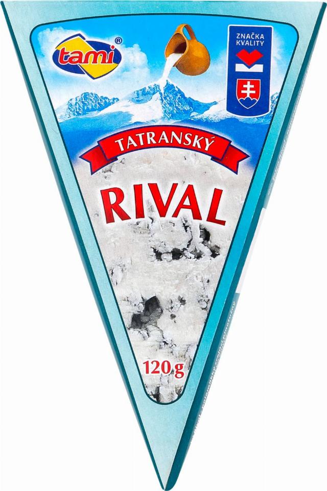 Tatranský Rival poloměkký zrající s plísní uvnitř