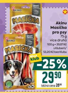 Akinu Masíčka pro psy 75 g 
