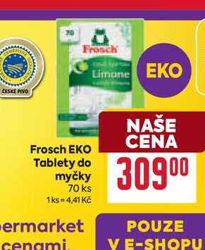 Frosch EKO Tablety do myčky 70 ks 