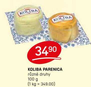 KOLIBA PARENICA různé druhy 100 g 