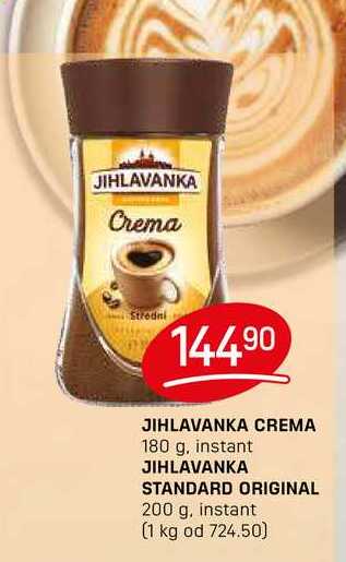 JIHLAVANKA STANDARD ORIGINAL 200 g, instant