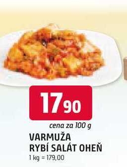 VARMUŽA RYBÍ SALÁT OHEŇ 100g