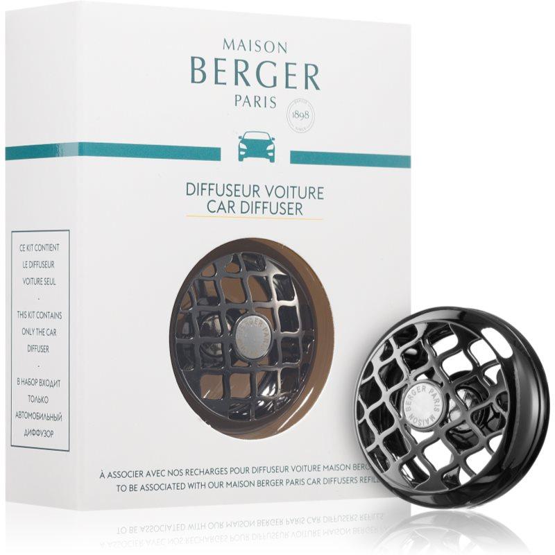 Maison Berger Paris Resonance Gunmetal držák na vůni do auta (Matte Black) 1 ks