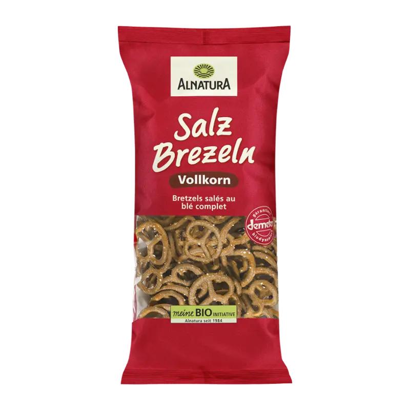 Alnatura BIO Celozrnné slané preclíky, 125 g