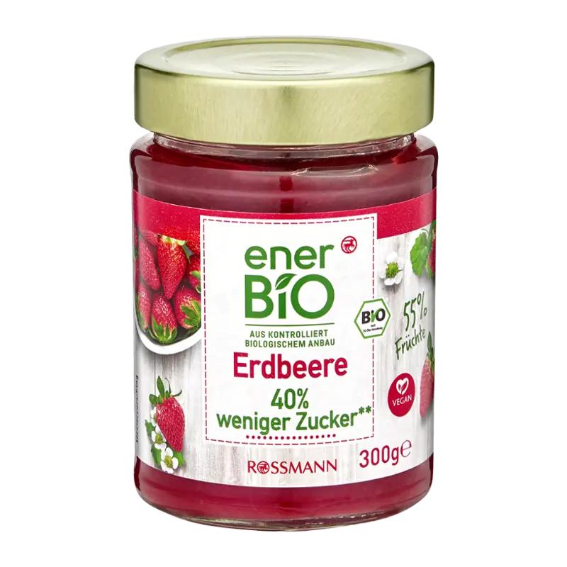 enerBiO BIO Jahodová marmeláda, 300 g