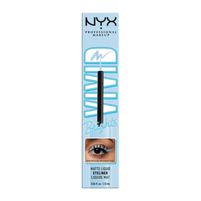 NYX Professional Makeup Oční linky Vivid Bright 06 Blue Thang, 2 ml