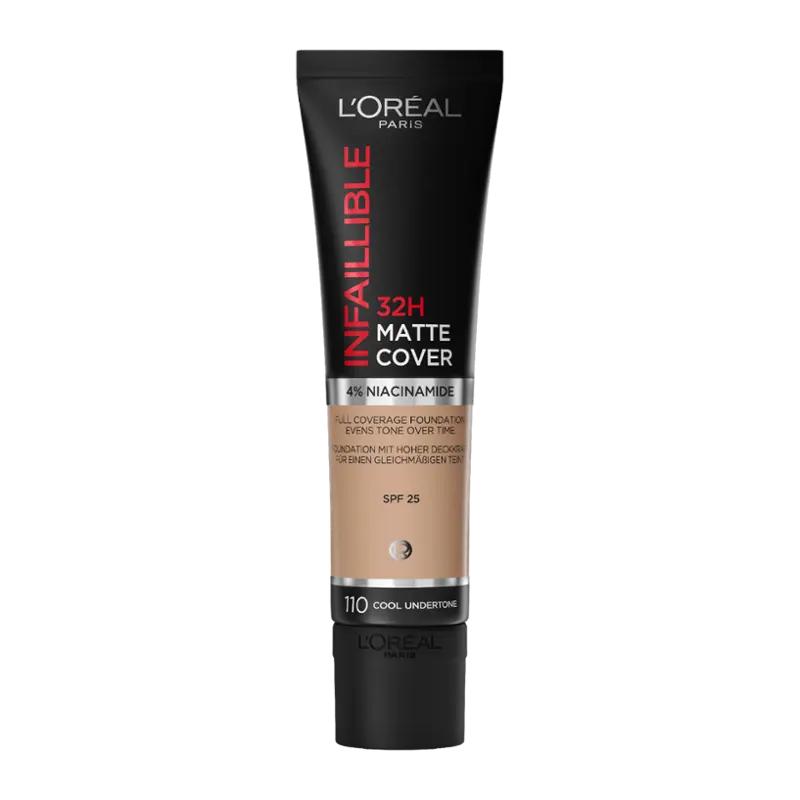 L'Oréal Make-up Infaillible 32H Matte Cover 110 Vanilla matt, 1 ks
