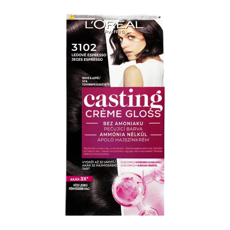 L'Oréal Barva na vlasy Casting Creme Gloss 3102 ledové espresso, 1 ks