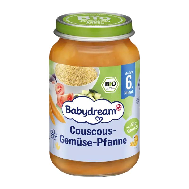 Babydream BIO příkrm kuskus se zeleninou, 190 g