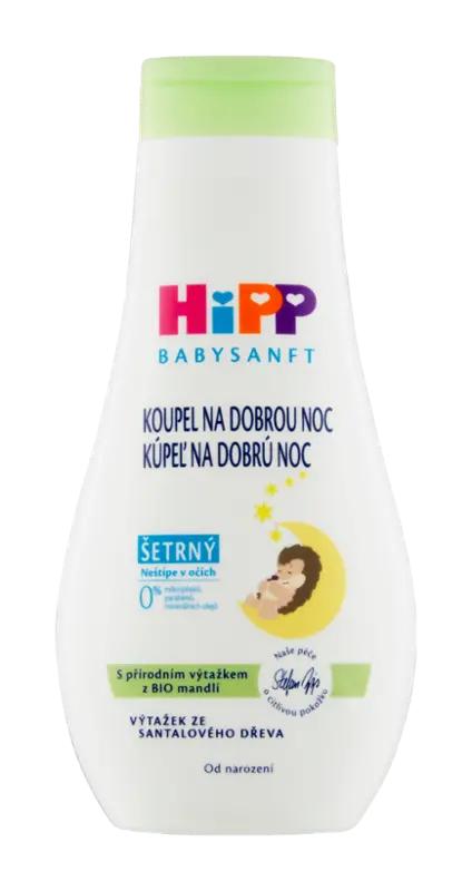 HiPP Koupel na dobrou noc Babysanft, 350 ml