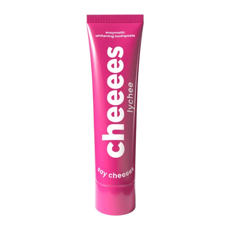 Cheeees Bělicí zubní pasta Liči, 60 g