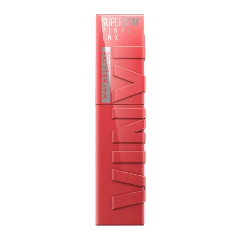 Maybelline Rtěnka Superstay Vinyl Ink 15 Peachy, 1 ks