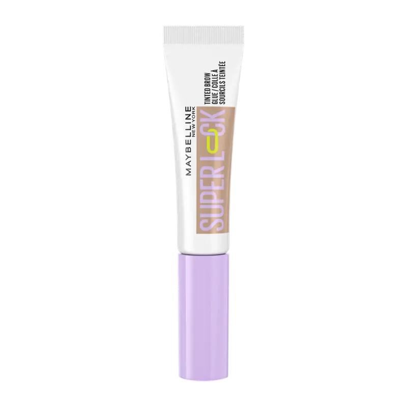 Maybelline Fixační gel na obočí Super Lock Brow Glue Taupe, 8 g