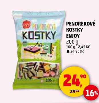 PENDREKOVÉ KOSTKY ENJOY, 200 g 