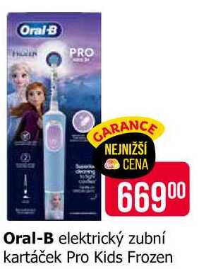 Oral-B elektrický zubní kartáček Pro Kids Frozen 