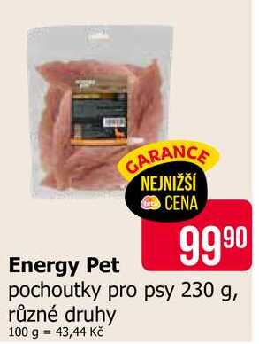 Energy Pet pochoutky pro psy 230 g