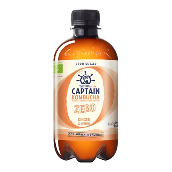 Captain Kombucha BIO Zero Zázvor, citron