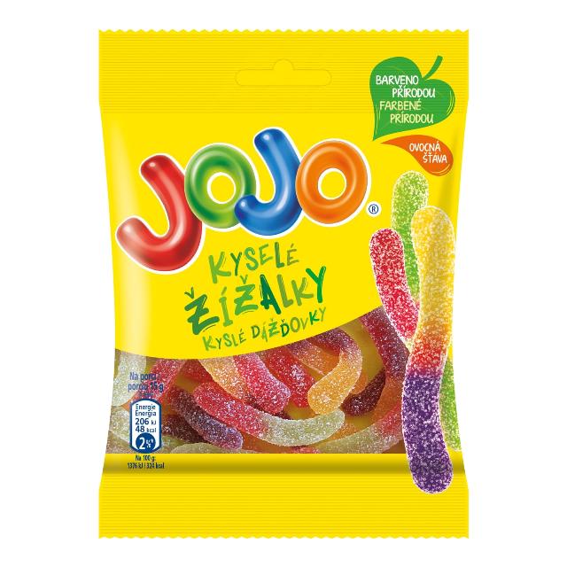 JOJO Kyselé žížalky