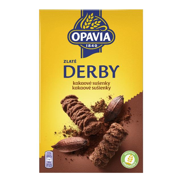 Opavia Zlaté Derby sušenky kakaové