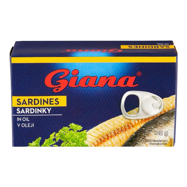 Giana Sardinky v oleji