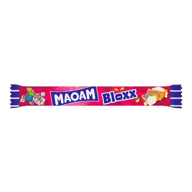 Maoam Bloxx karamely ovocná a kolová příchuť