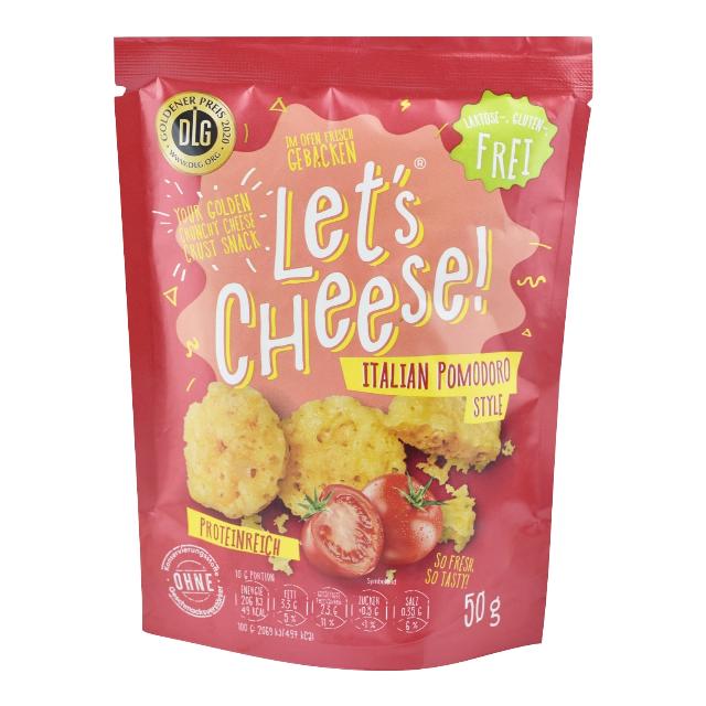 Let's Cheese Italian Tomato Sýrový snack