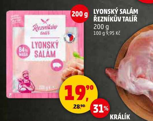 LYONSKÝ SALÁM, 200 g 