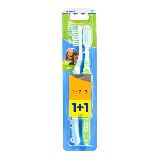 Oral-B 123 Natural Fresh manuální zubní kartáček