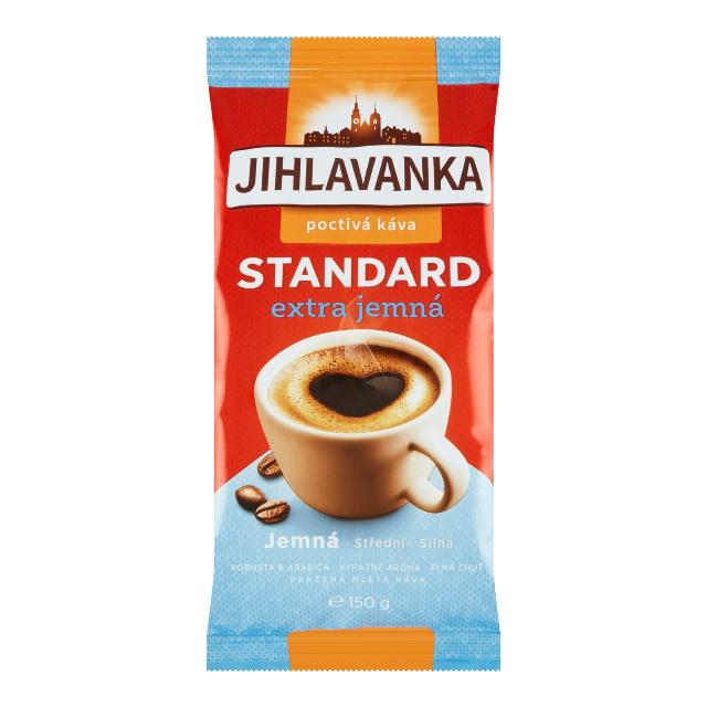 Jihlavanka Standard mletá káva