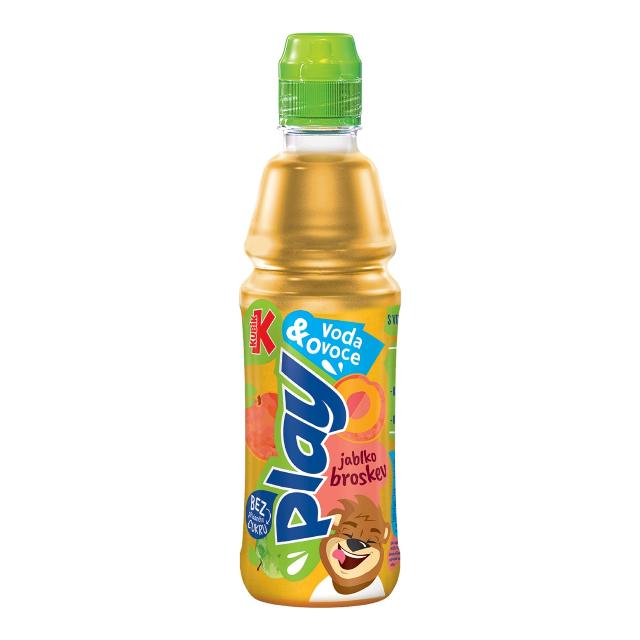 Kubík Play příchuť broskev