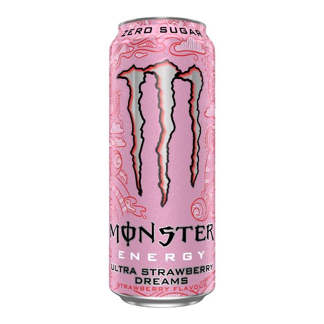 Monster Ultra Strawberry Dreams bez cukru