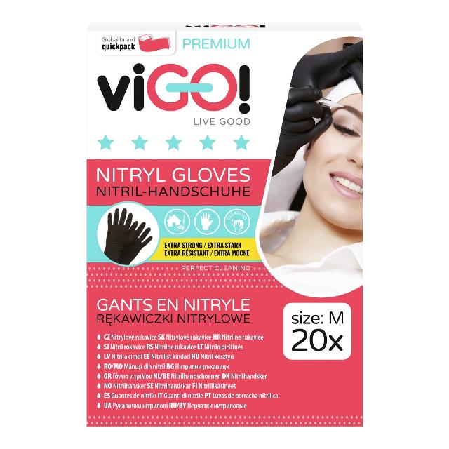 Vigo Rukavice nitrylové velikost M