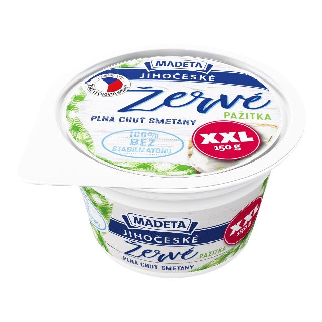 Madeta Jihočeské žervé s pažitkou
