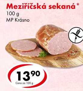 Meziříčská sekaná, 100 g