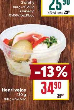 Henri vejce 130 g