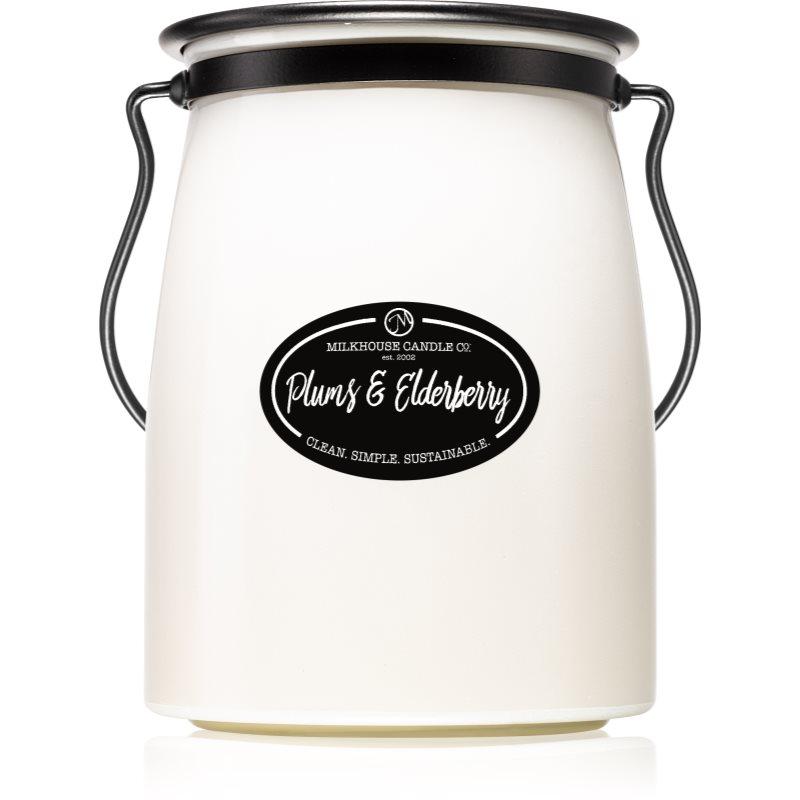 Milkhouse Candle Co. Creamery Plums & Elderberry vonná svíčka Butter Jar 624 g