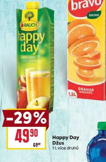 Happy Day džus 1l