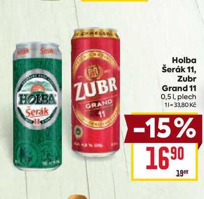 Zubr Grand 11 0,51, plech 