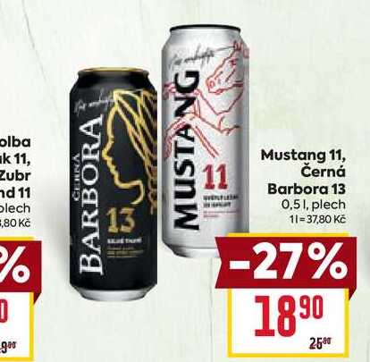 Černá Barbora 13 0,51, plech 