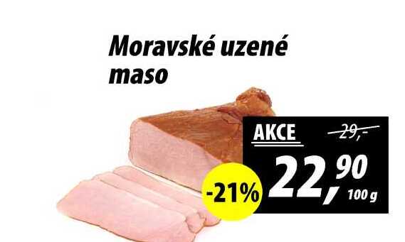 Moravské uzené maso, 100 g