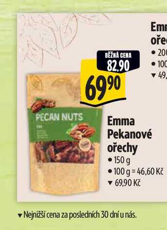  Emma Pekanové ořechy 150 g  