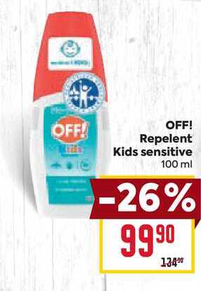 OFF! Repelent Kids sensitive 100 ml