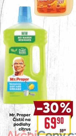 Mr. Proper Čistič na podlahy citrus 1l