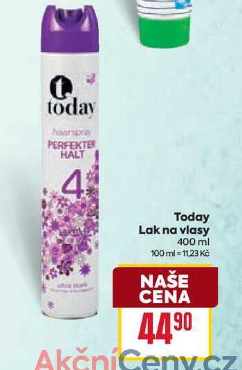 Today Lak na vlasy 400 ml