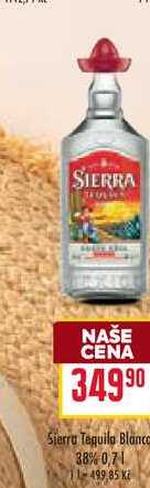 Sierra Tequila Blanco 38% 0,7l