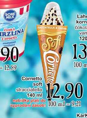 Cornetto soft stracciatella 140 ml